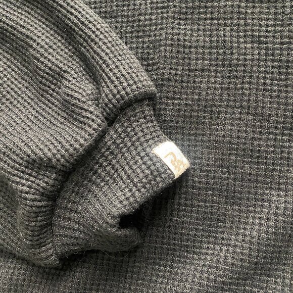 P'tula Soft Relaxed Waffle Knit Set in Black Size L Top/M Bottom  🖤 - Picture 9 of 17